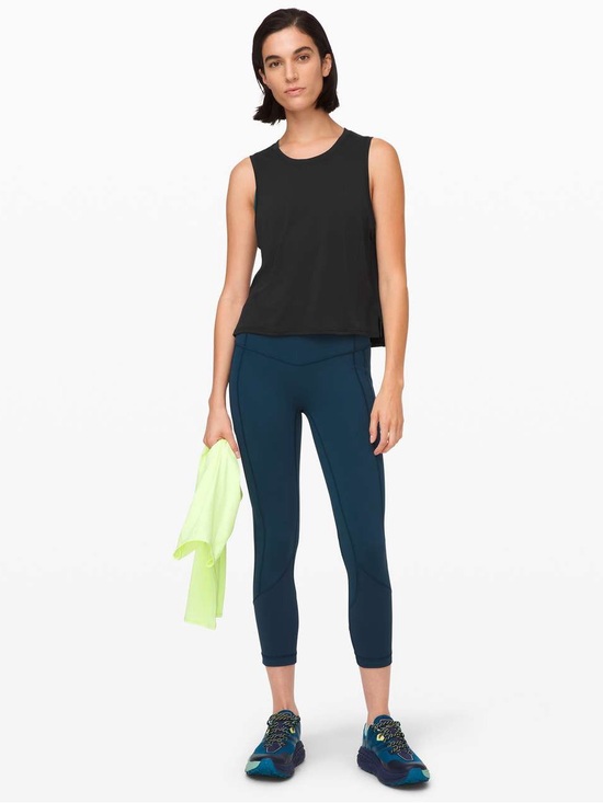 lululemon athletica Tops - Lululemon Train to Be Tank Black 8